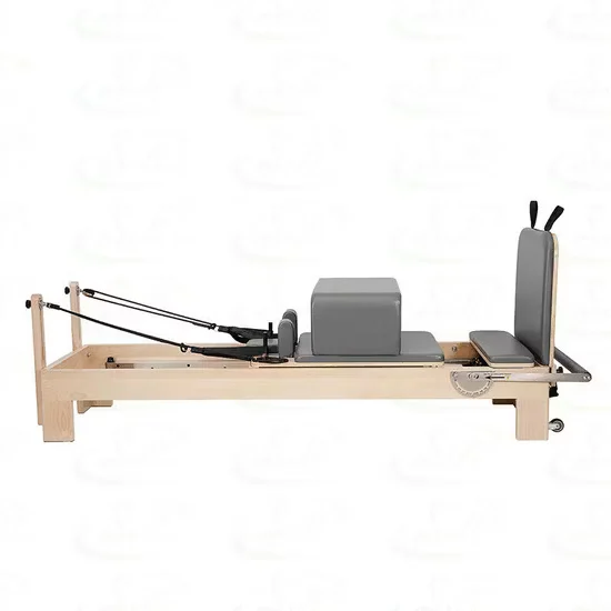 Beech Half Trapeze Pilates Reformer Wood Customized Machine for Studio and Home