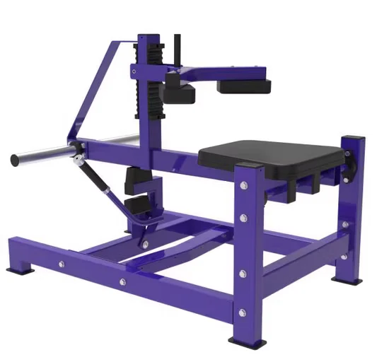 Commercial Seated Calf Raise Machine for Gym and Community Fitness Use