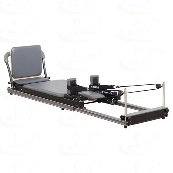 Folding Aluminum Pilates Reformer Machine for Home Use