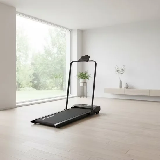 Healthmate Electric Walking Treadmill with Handle for Home Use