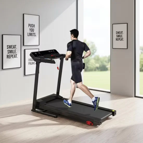 Hsm Motorized Treadmill with Manual Incline Function Fashion Design