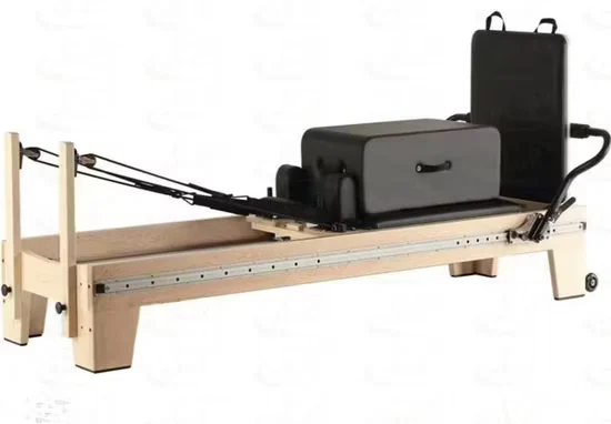 Maple Wood Pilates Reformer Full Track Equipment for Studio