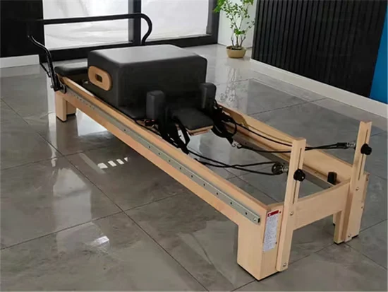 Maple Wood Pilates Reformer Full Track Studio Equipment