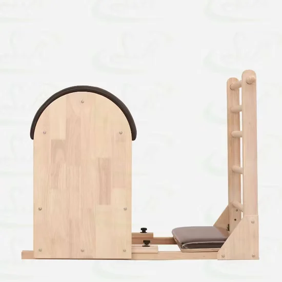 Maple Wooden Pilates Ladder Barrel for Studio