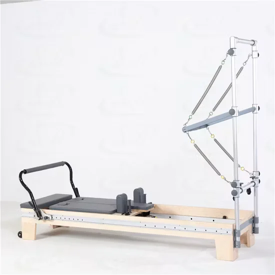 Pilates Reformer Maple Core Two-Way Sliding Ladder Studio