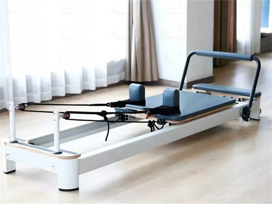 Pilates Reformer Metal Equipment Bed Aluminum for Studio