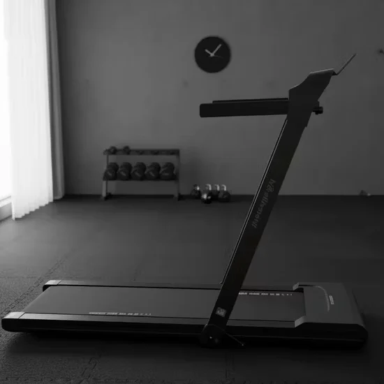 Shock-Damping W08 Electric Folding Exercise Treadmill for Maintaining Health