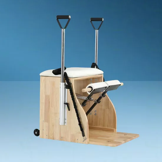 Solid Wood Wunda Chair Pilates Reformer Combo Chair Body Balance Workout
