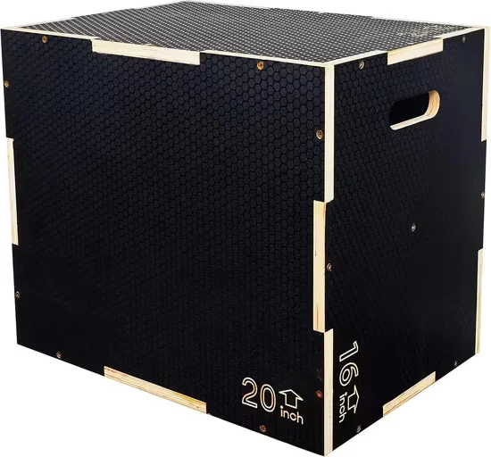 Versatile Adjustable Jump Box for Safe Plyometric Training