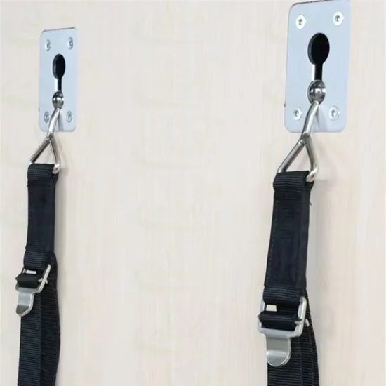 Wall Mounted Springboard Pilates Ring Yoga Strap Fitness Sling Waist Belt