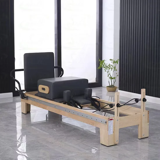 [WARN] draft identifier mismatch Oak Wood Pilates Reformer Full Track Flat Bed Core Training Equipment