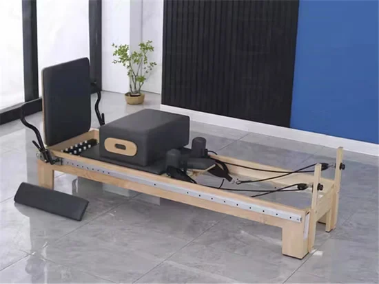 Wood Pilates Reformer Equipment SRY-19 for Studio