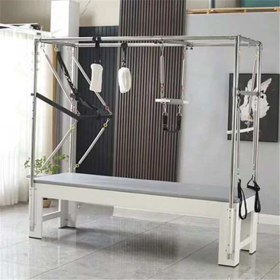 Yoga Pilates Cadillac Training Bed Reformer Machine Exercises Workouts